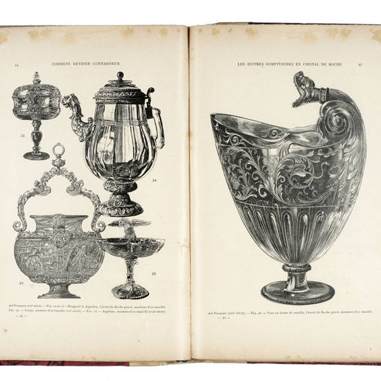 Comment devenir connaisseur. Meubles et objects d'art ancien, bijioux, emaux, faïences, cristal de Roche, etain, etc. Ouvrage accompagné de 1337 illustrations.