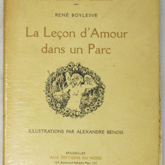 La Leçon d'Amour dans un Parc. Illustrations par Alexandre Benois.