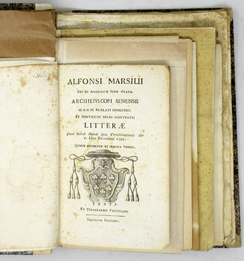 OMELIE E PASTORALI. Miscellanea di 14 opuscoli di omelie e lettere pastorali. Secc. XVIII-XIX.