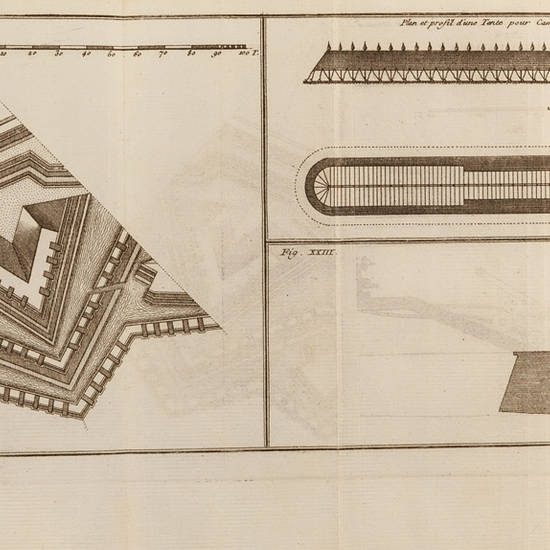 Memoires sur l'art de la guerre...Nouvelle édition...augmenté du Traité des légions ainsi que de quelques Lettres de cet illustre capitaine sur ses opérations militaires.