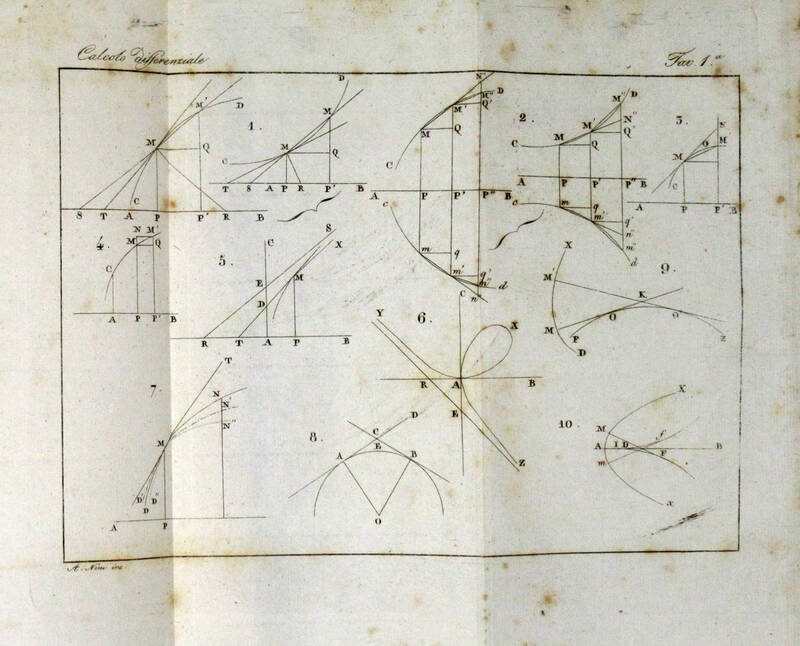 Trattato elementare del calcolo differenziale e del calcolo integrale. Prima traduzione italiana sopra la quarta francese.