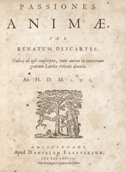 Passiones Animae...Gallicè ab ipso conscriptae, nunc autem in exterorum gratiam Latina civitate donatae.