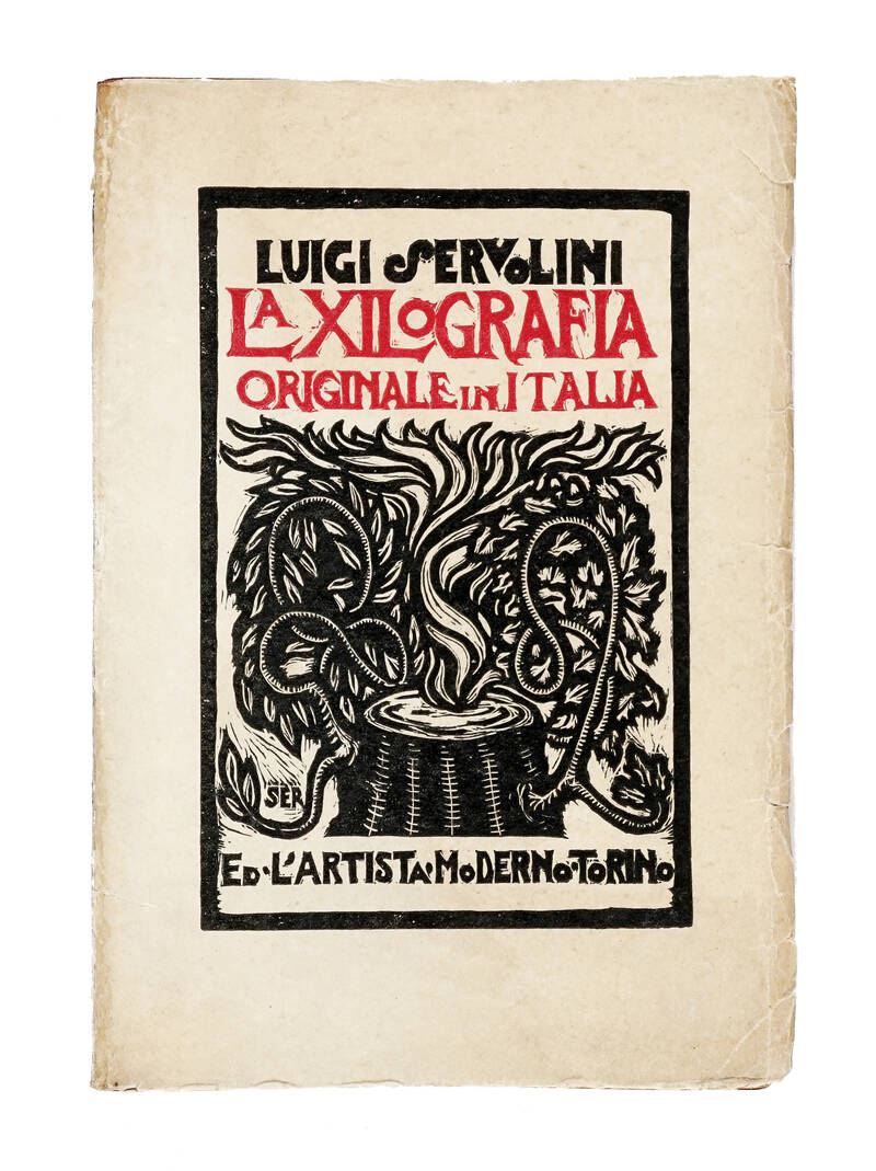 La Xilografia originale in Italia. 90 Incisioni in Legno di 60 artisti, Due Tavole a colori.