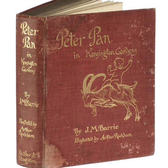 Peter Pan in Kensington Gardens by..J.M. Barrie..with Drawings by Arthur Rackham....