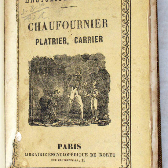 Nouveau manuel complet du chaufournier platrier, carrier...