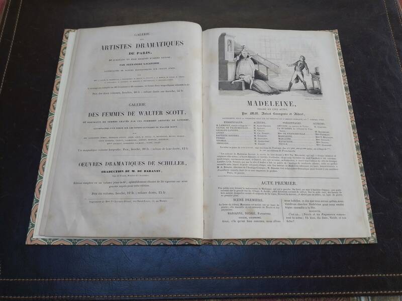 Madeleine. Drame en Cinq Actes. Représentè pour la Premiere fois...7 Janvier,1843.