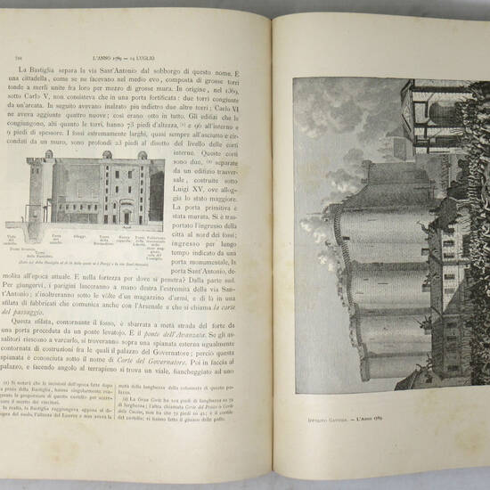 L'Anno 1789. Avvenimenti, costumi, idee, opere e caratteri; con 650 riproduzioni colla fotoincisione, di disegni, stampe e quadri dell'epoca.