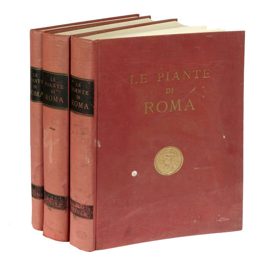 Le Piante di Roma. Vol. 1 (Testo) - Vol. 2-3 (Tavole).