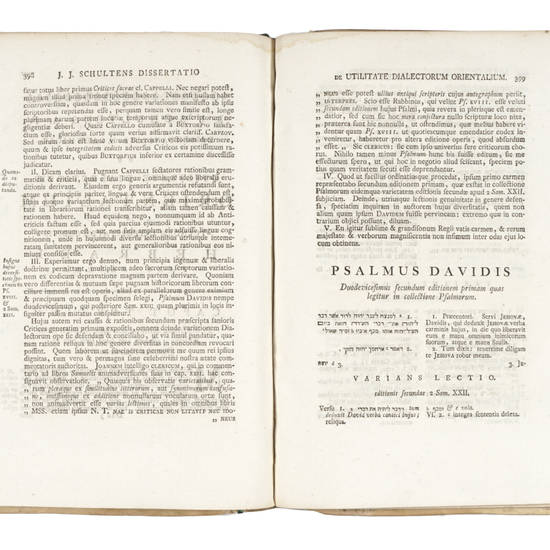 Sylloge Dissertationum Philologico-Exegeticarum, a diversis auctoribus editarum, sub praesidio...(Pars Prior-Posterior).