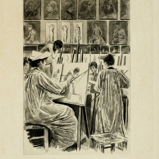 La Femme à Paris nos contemporaines [...] Illustrations de Pierre Vidal.