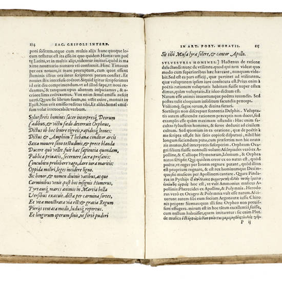 Liber de Arte poetica Iacobi Grifoli Lucinianensis interpretatione explicatus. Rhetoricos libros ad Herennium, ad M. Tul. Ciceronem nihil omnino pertinere per eundem declaratur.