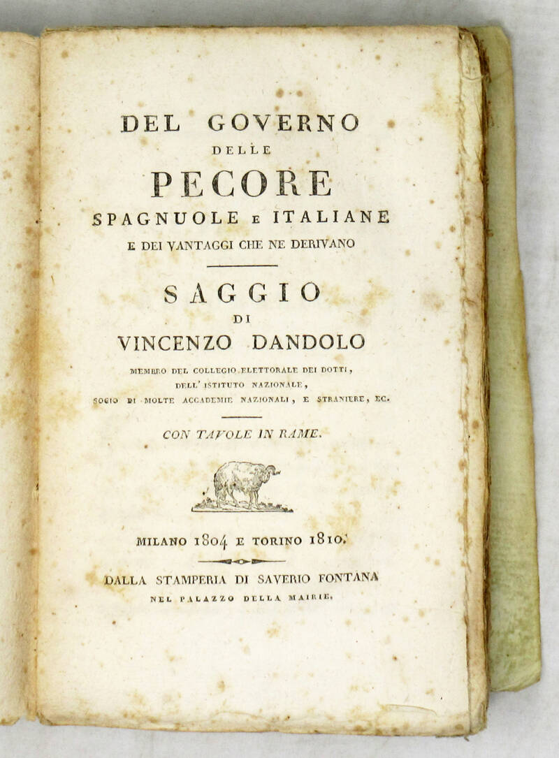 Del governo delle pecore spagnuole e italiane e dei vantaggi che ne derivano.