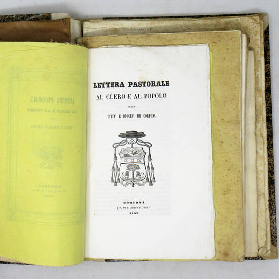 OMELIE E PASTORALI. Miscellanea di 14 opuscoli di omelie e lettere pastorali. Secc. XVIII-XIX.