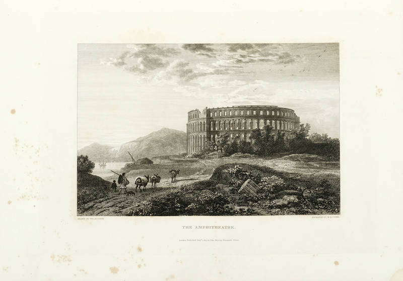 Picturesque Views of the Antiquities of Pola in Istria. The plates engraved by W.B. Cook, George Cook, Henry Moses, and Cosmo Armstrong.