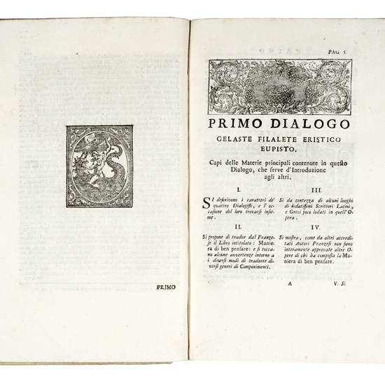 Considerazioni, sopra la maniera di ben pensare ne'Componimenti, già pubblicata dal padre Domenico Bouhours della Compagnia di Gesù. S'aggiungono tutte le Scritture, che in occasione di questa letteraria Contesa uscirono a foavore, e contro detto Marche