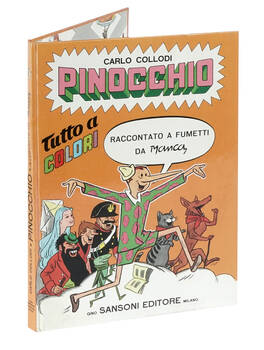 Pinocchio. Raccontato a Fumetti da Manca. Ha collaborato alla sceneggiatura Pier Carpi.