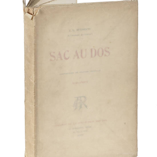 Sac au dos, compositions et gravure originale de Barlangue.