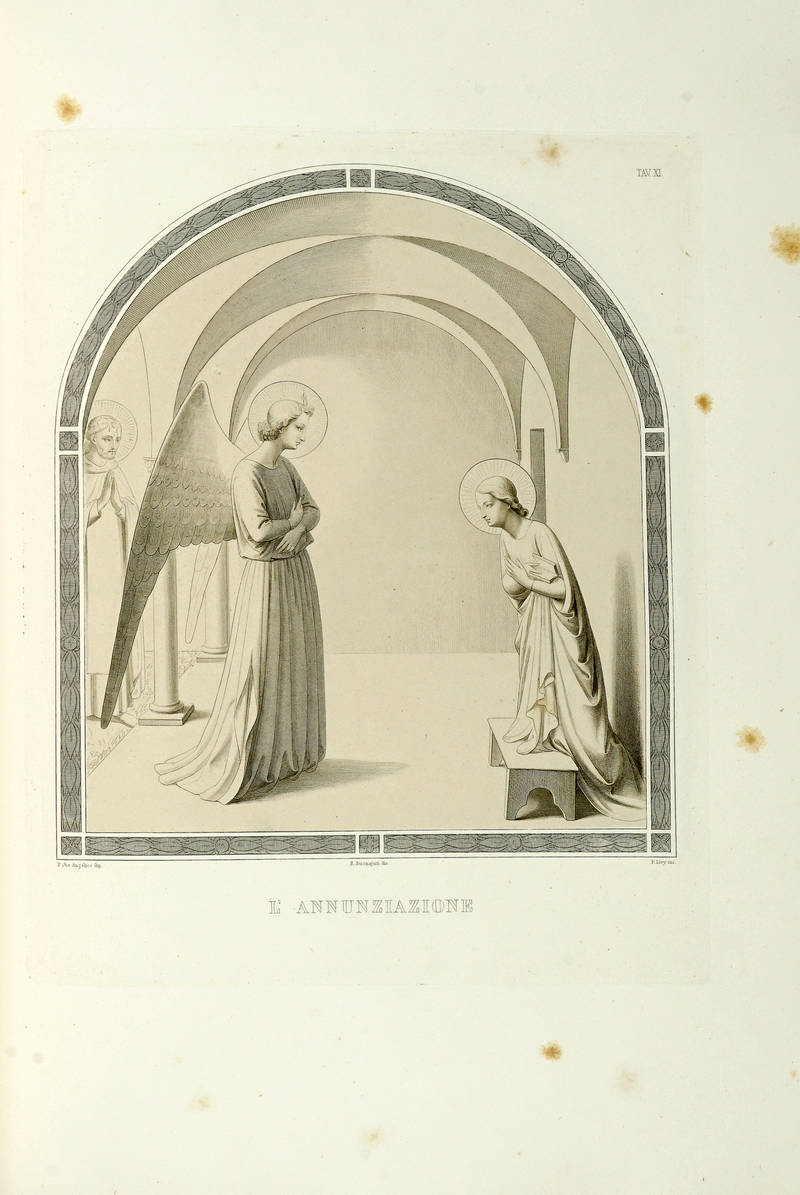 San Marco, convento dei Padri Predicatori in Firenze, illustrato e inciso principalmente nei dipinti del B. Giovanni Angelico, con la Vita dello stesso pittore, e un sunto storico del Convento medesimo.