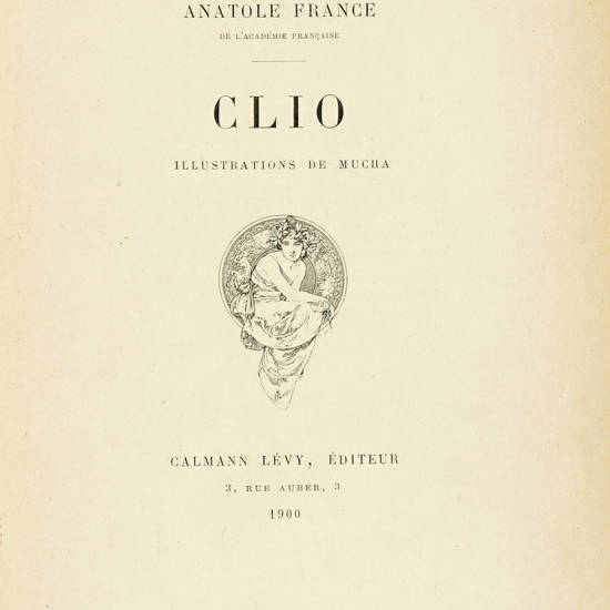 Clio. Illustrations de Mucha.