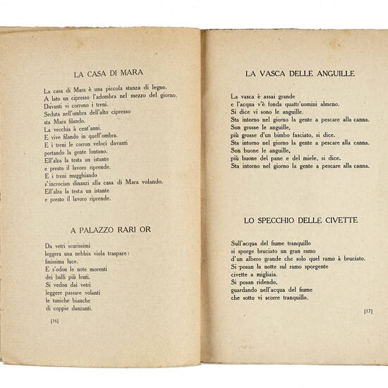 L'Incendiario. 1905-1909. 2 a Edizione - 4 ° Migliaio.