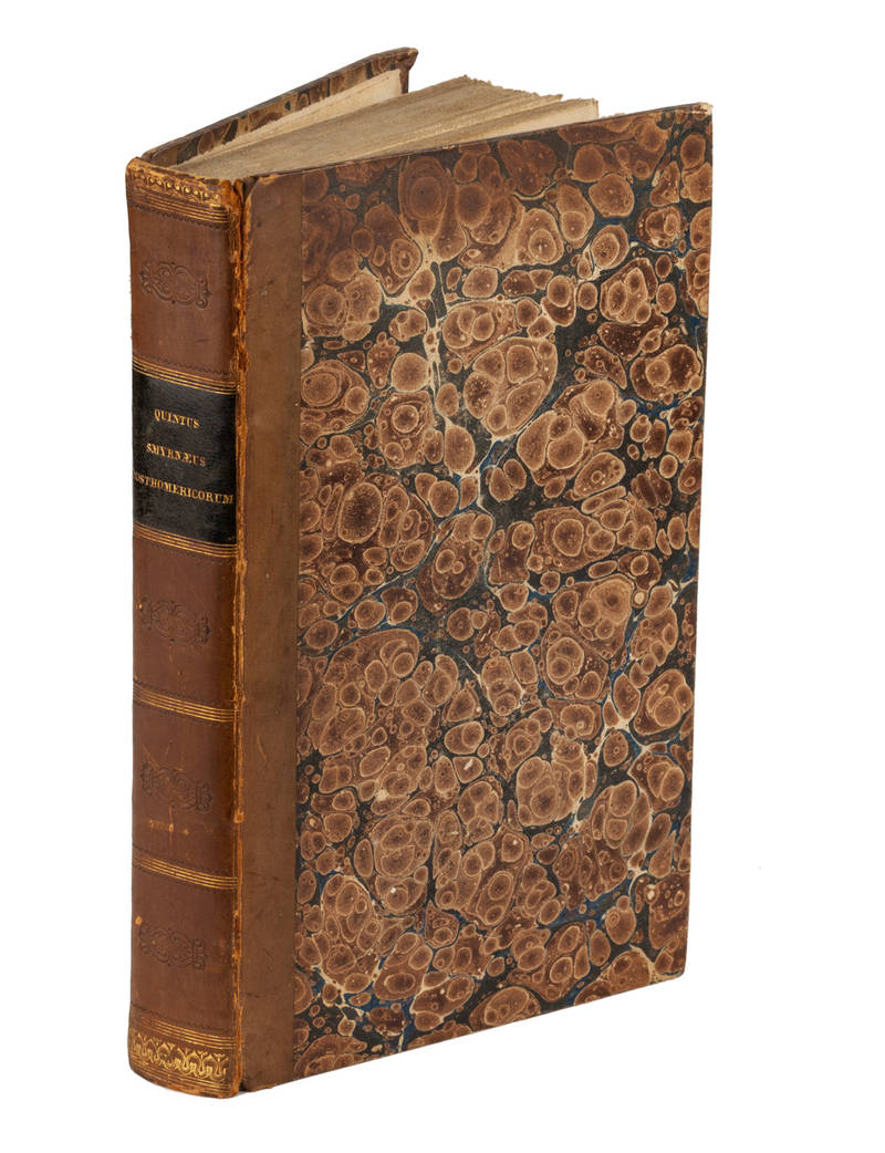 Posthomericorum Libri XIV. Nunc primum ad librorum manuscriptorum fidem ... recensuit ... Thom. Christ. Tychsen. Accesserunt observationes Chr. Gottl. Heynii.