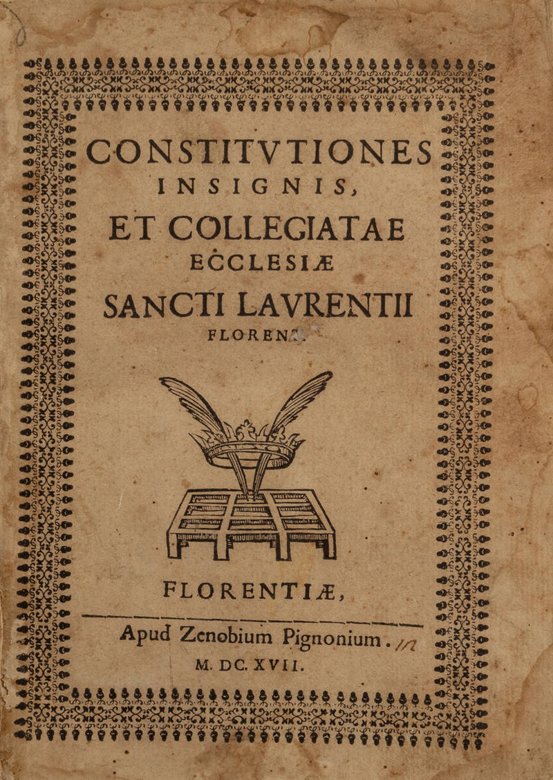 CONSTITUTIONES Insignis, et Collegiatae Ecclesiae Sancti Laurentii Florent.