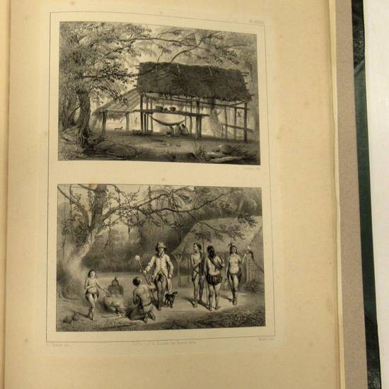 Voyage a Surinam. Description des possessions Néederlandaises dans la Guyane. Cent dessins pris sur nature par l'auteur lithographiés par Madou et Lauters.