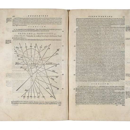 Gnomonices Libri Octo, in quibus non solum horologiorum solarium, sed aliarum quoq; rerum, quae ex gnominis umbra cognosci possunt, descriptiones Geometricê demonstrantur...