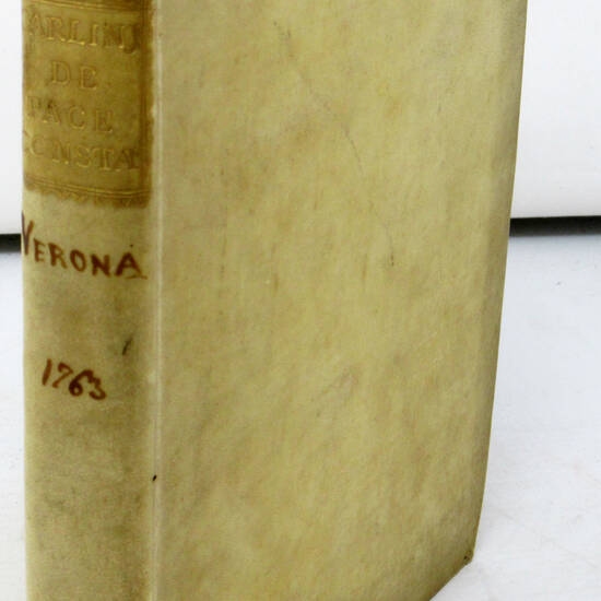 De pace Constantiae disquisitio. Accedit eiusdem auctoris Dissertatio Apologetica De Rescripto Imperatoris Diocletiani adversus Manichaeos.