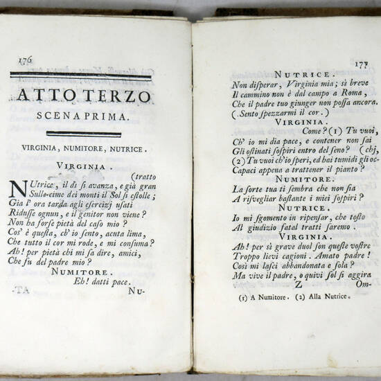 La Virginia e la Cleone. Tragedie. Con alcune considerazioni del medesimo sopra il Teatro...