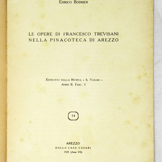 Le opere di Francesco Trevisani nella Pinacoteca di Arezzo.