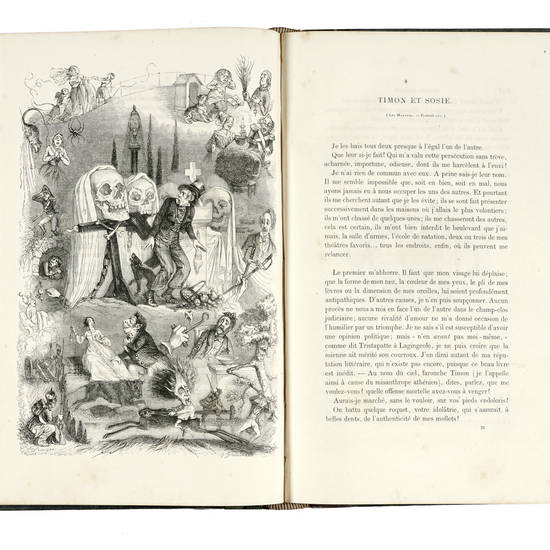 Petites Miseres de la Vie Humaine par Old Nick et Grandville.