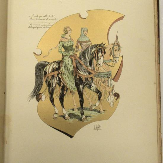 Le Chic a Cheval. Histoire pittoresque de l'équitation. Préface de M. Henri Lavedan. Ouvrage illustré de plus de 300 gravures dont 50 en couleurs d'après les dessins de l'Auteur.